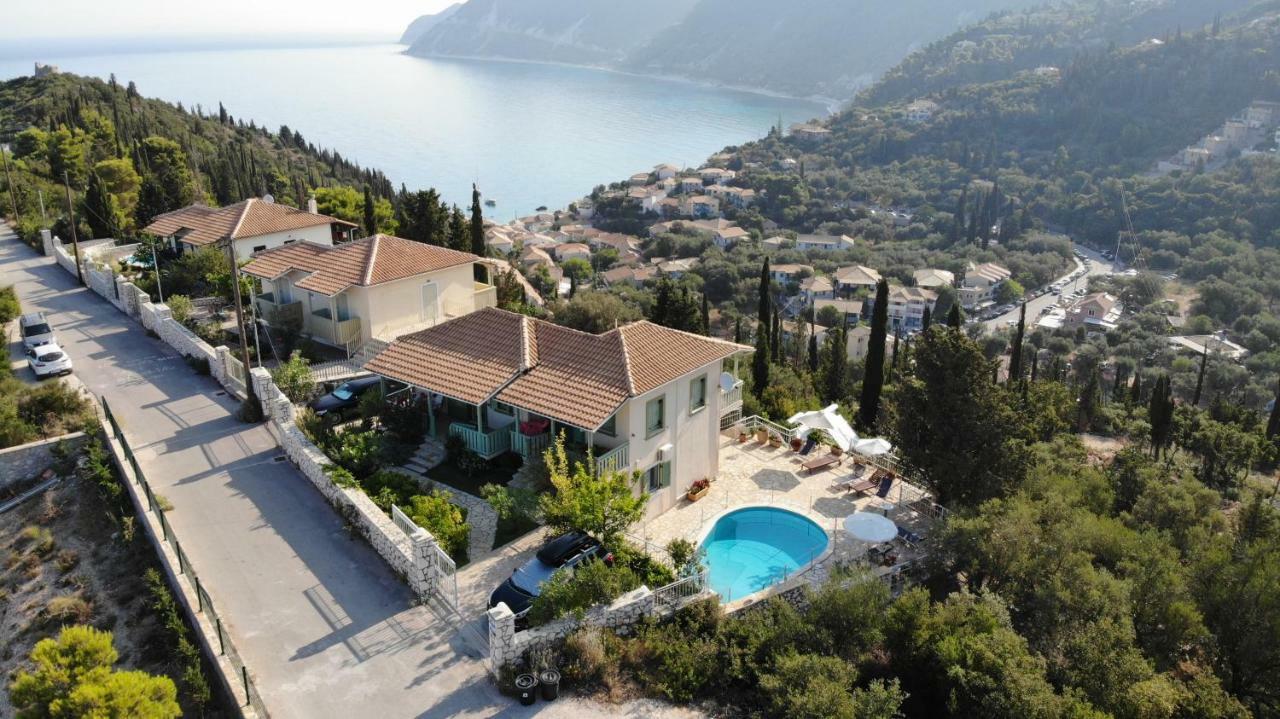 Deep Blue Villa Áyios Nikítas Exteriör bild